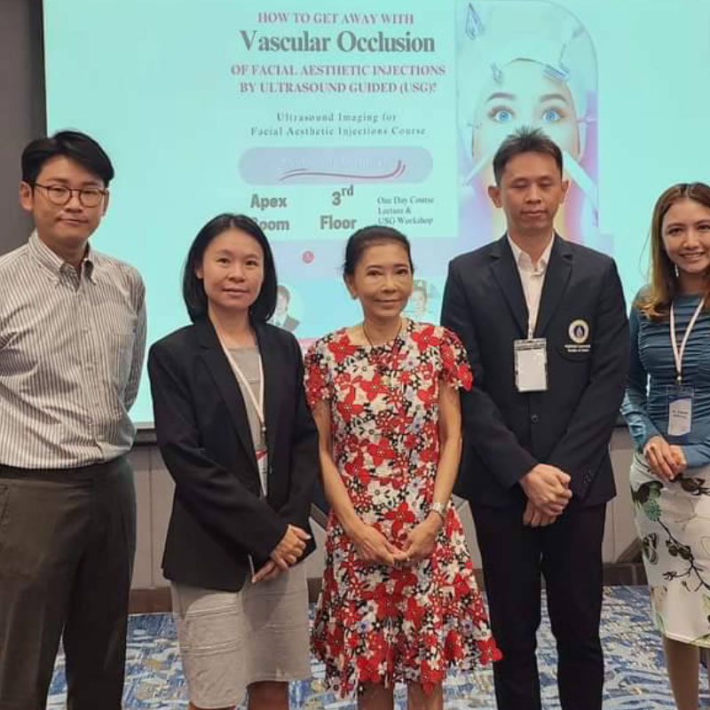 เรียน Ultrasound สำหรับการฉีด Filler กับ Assoc. Prof. Petchara Sudarathiti